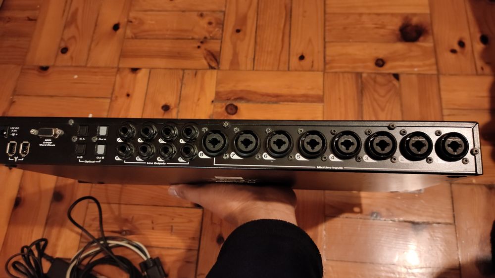 Placa de gravação m-audio 2626