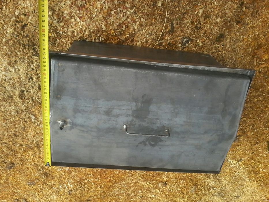 Коптильня 2мм толщина КП-1.коптильня гарячого копчення з гідрозатвором