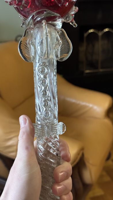 Булава скляна старовинна