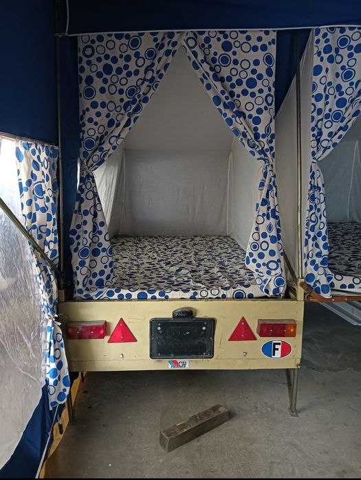 Atrelado-Tenda de Campismo – Pronto a Circular e Acampar