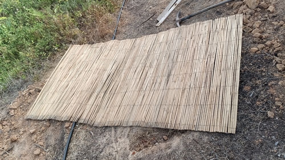 Vedação de cana 1.5m x 3m