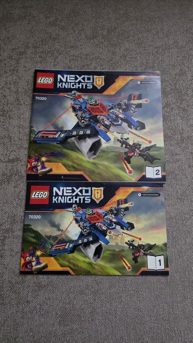 Lego Nexo Knights 70320 myśliwiec V2 Aarona