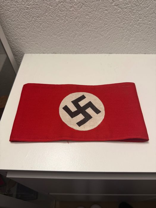 Braçadeira do partido NSDAP 3 reich ww2