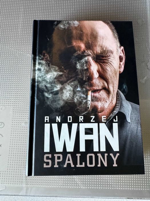 Andrzej Iwan Spalony z autografem