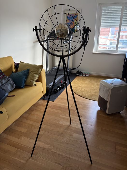 Candeeiro de chão Vintage