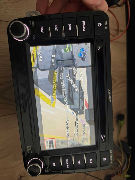 ZENEC 2010 Radio Nawigacja VW/Seat/Skoda