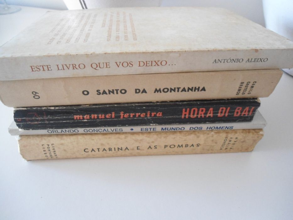 Literatura Portuguesa - 5 obras décadas de 60/70