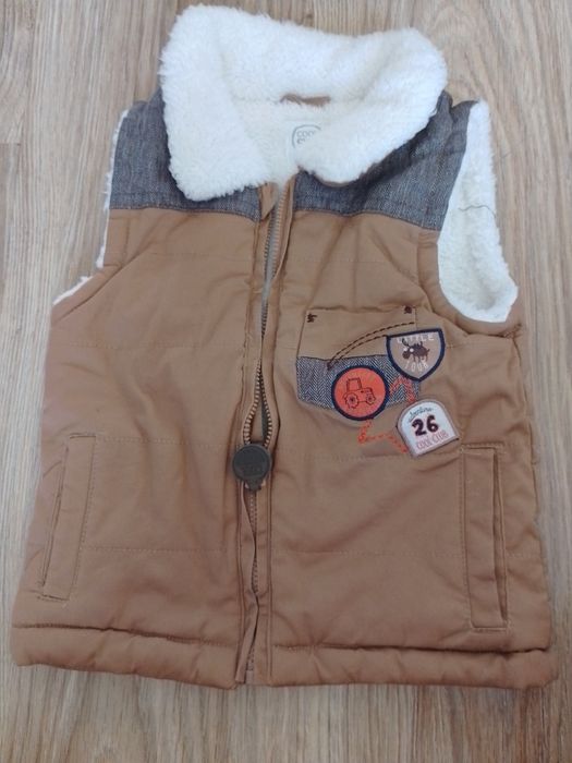 Kamizelka chłopięca r.80