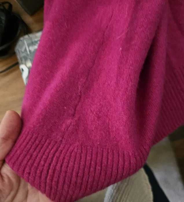 Camisola Pullover decote em V cashemira