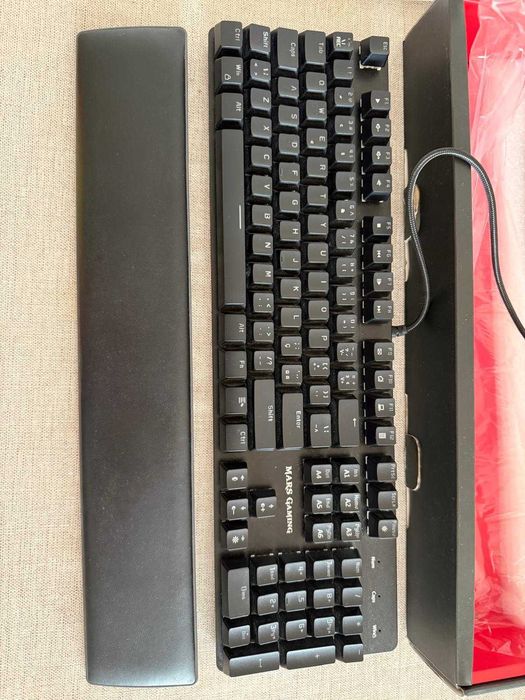 Mars Gaming MK5 RGB switches azuis