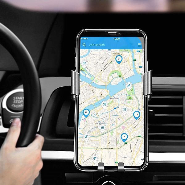 Uchwyt samochodowy Ugreen LP130 grawitacyjny na kratkę nawiewu - czarn