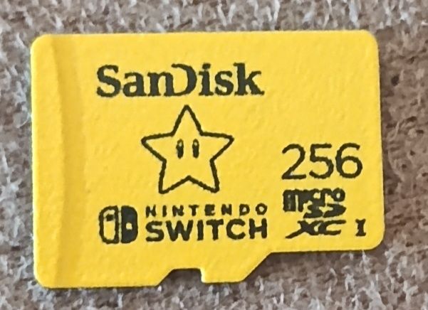 SanDisk MicroSDXC Nintendo Switch 256GB