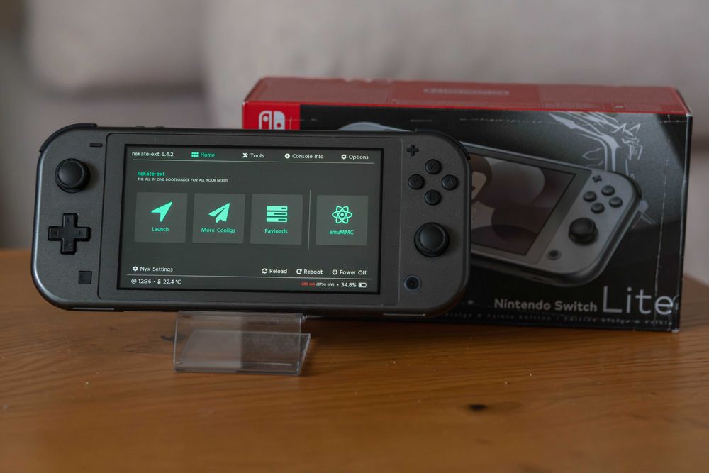 Nintendo switch Lite CFW Limited Edition | karta 128gb | pudełko |