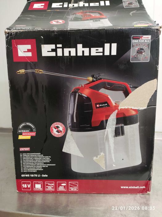 Pulverizador a bateria Einhell 7.5 litros - Como novo