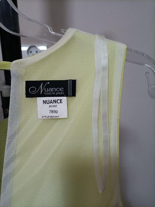 Elegancka sukienka wizytowa, na imprezę, chrzciny, komunię r. 40