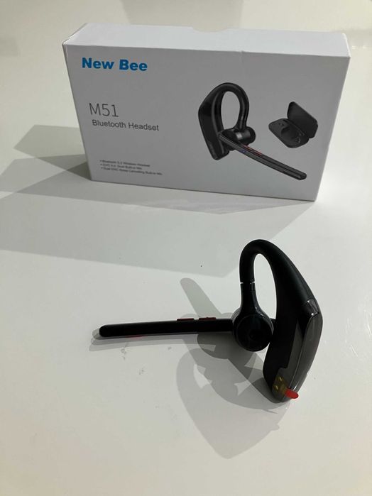 Bezprzewodowy zestaw słuchawkowy Bluetooth 5.2 New Bee M51