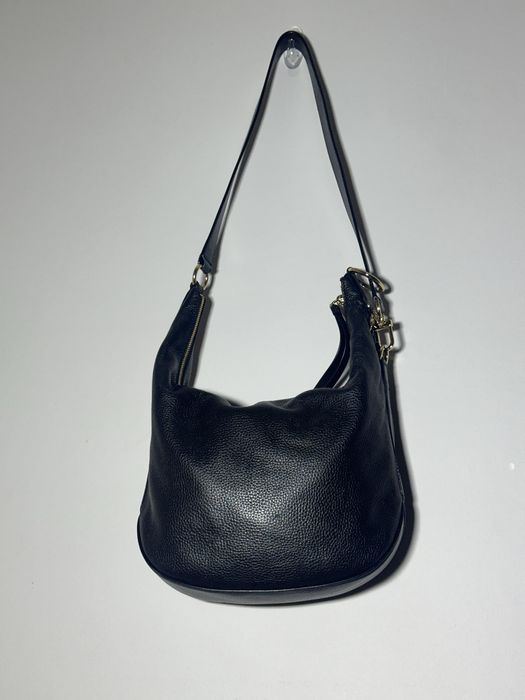 Oryginalna skórzana torebka Michael Kors ze zlotymi dodatkami