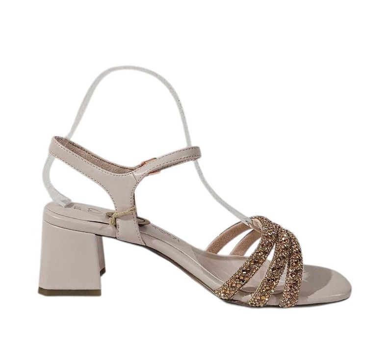 Damskie sandały marki Marco Tozzi. Rozmiar 37, kolor powder 28385