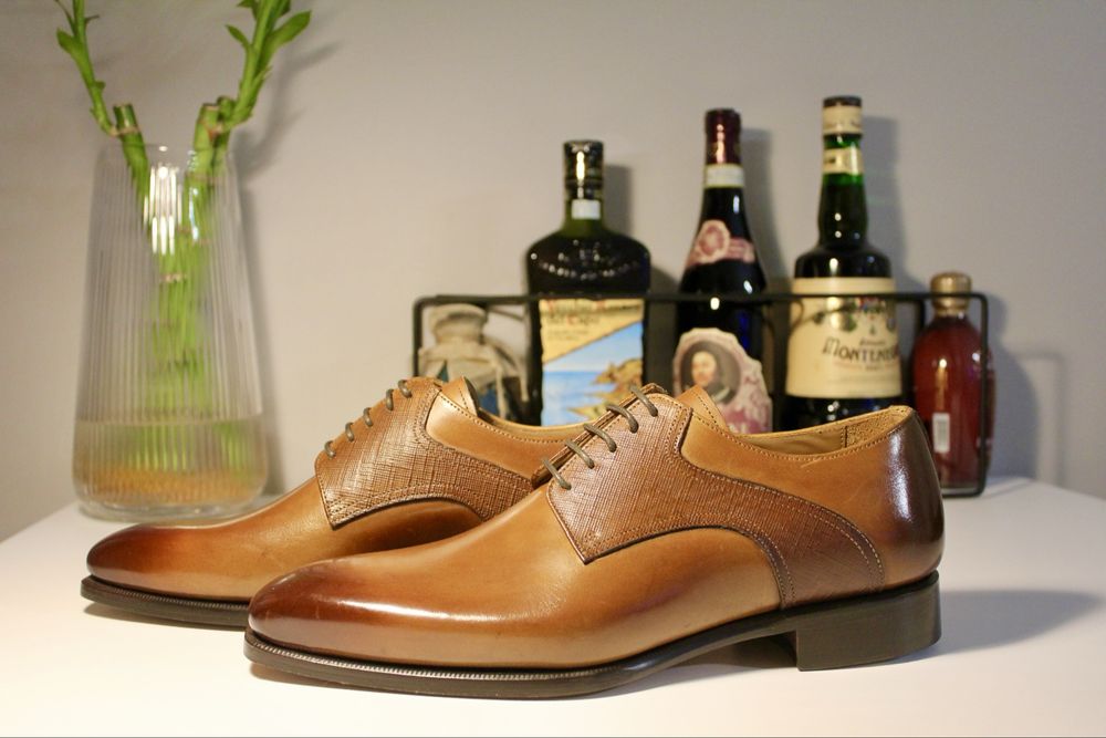 Włoskie buty skórzane Andrea Nobile 42 – Made in Italy – nowe