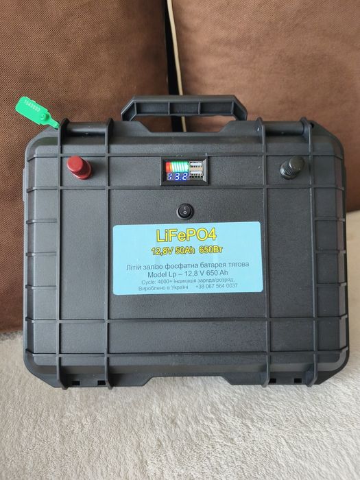 Аккумулятор liFePo4 50А/ч