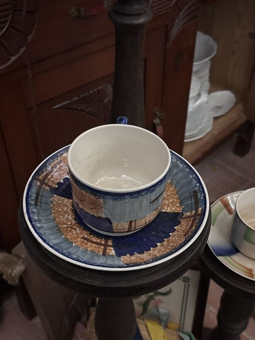 Chavena c/Pires - Faiança - Antiguidades LVS