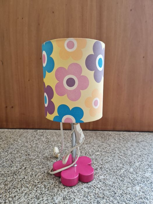 Candeeiro de mesa de cabeceira infantil
