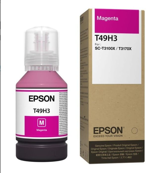 Набір оригінальних чорнил Epson,серії Т49Н для SC-T3100x(Bk,C,M,Y)
