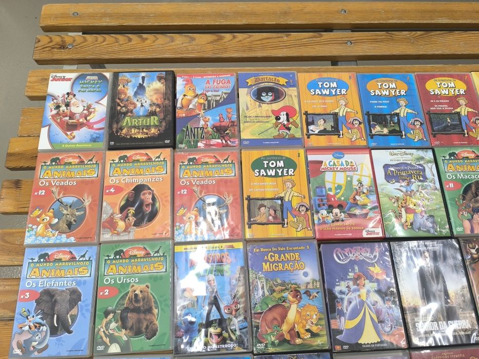 Lote de filmes de animação 15€