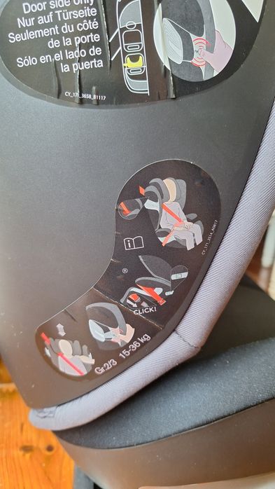 Cadeira auto Cybex Gold - Solution S-Fix