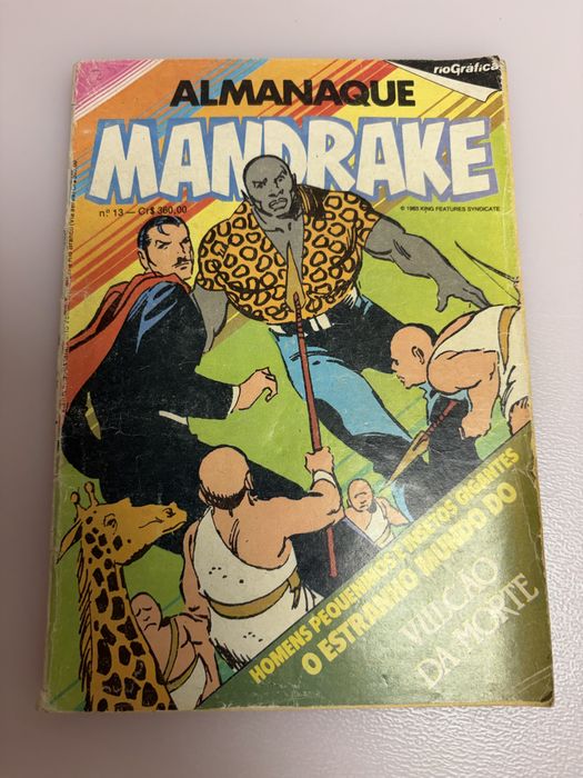 Livro BD Almanaque Mandrake Nº13