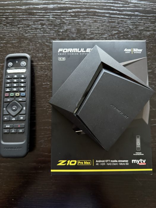 Box TV Formuler Z10 Pro Max 4K (Como Nova) – Completa na Caixa