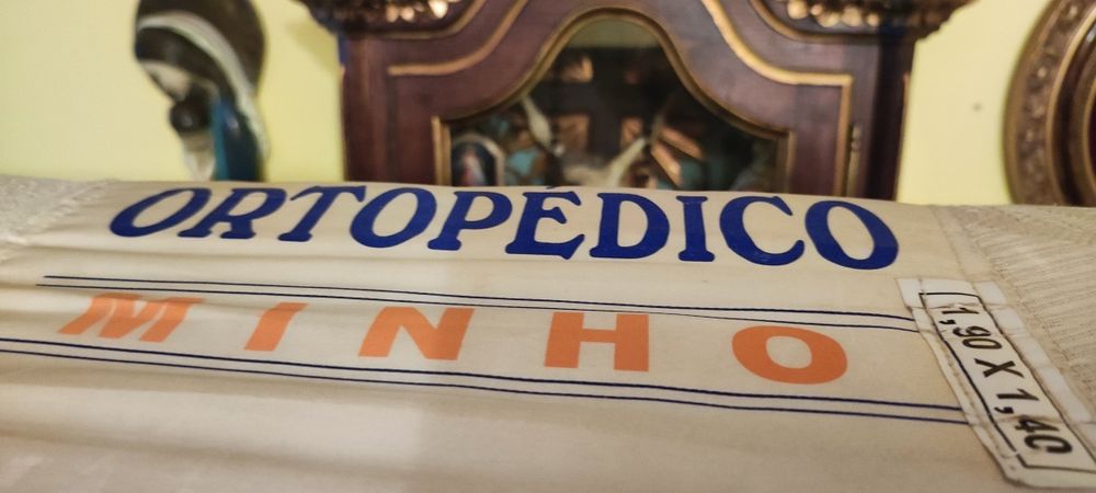 Colchão bastante usado