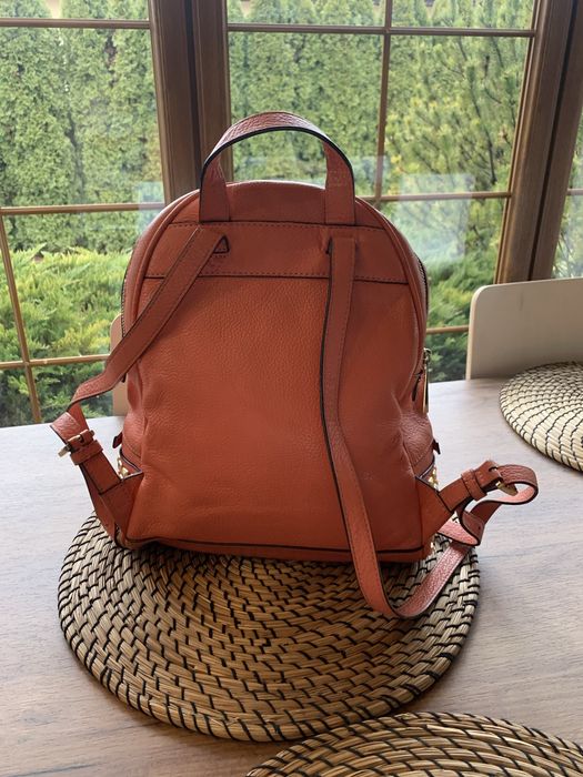 Skorzany plecak Michael Kors