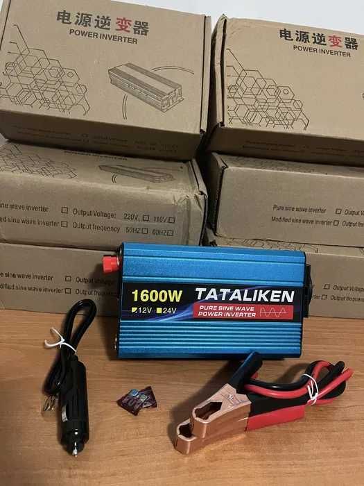 Інвертор Tataliken 1600W чиста синусоїда (Новий) для котла