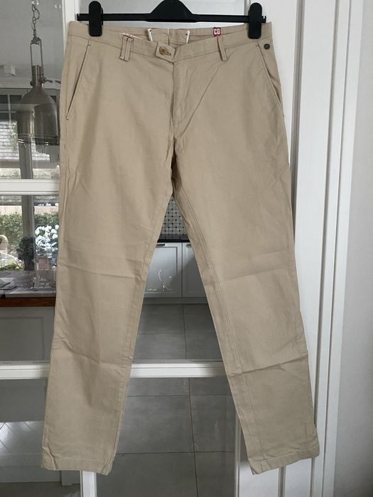 Meskie bezowe spodnie 50