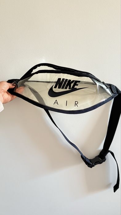 Bolsa crossbody transparente Nike