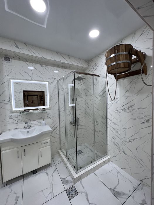 Баня на дровах , номера посуточно, почасово , беседка  Обуховка