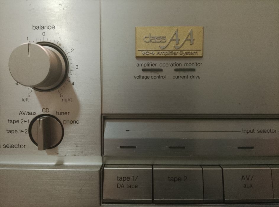 Стереоусилитель Technics SU-V50 Class AA (420W) Made in Japan