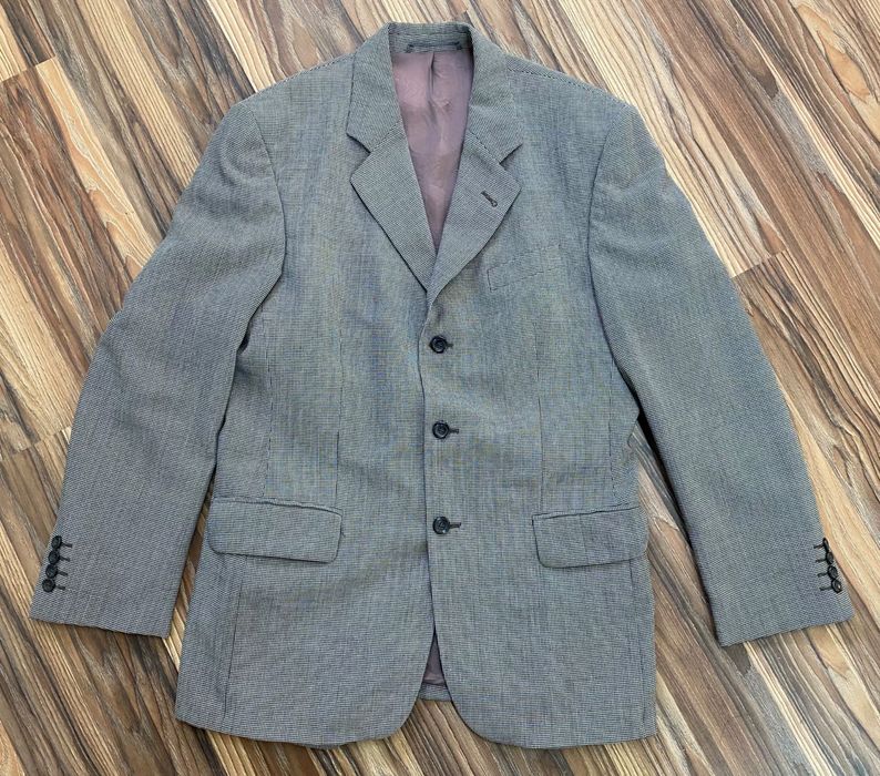 Szara marynarka drobną krateczkę Pascal m- xl
Oversize