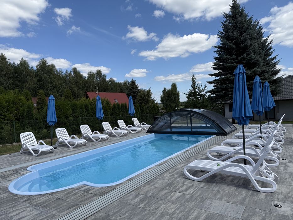 Domek letniskowy z basenem  Zalew Chańcza - wynajem