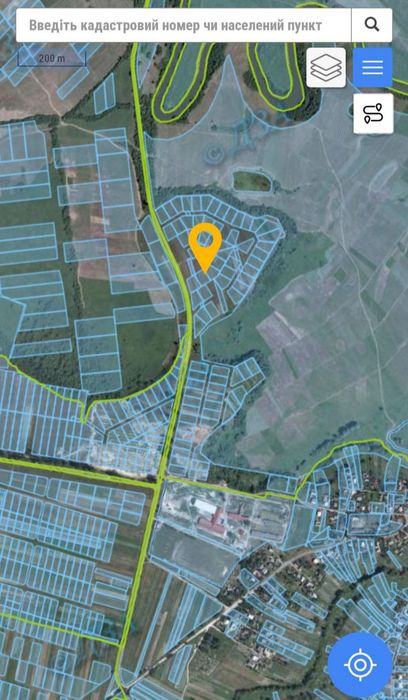 Продаж земельної ділянки в с. Козлин під будівництво 0.12 га.