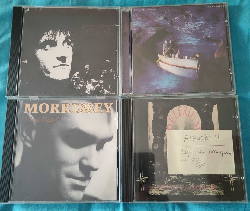 4 cd's originais, Love and Rockets...