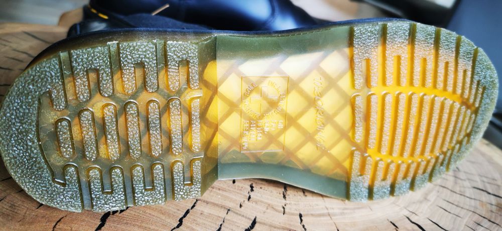 Botki Dr Martens 2976_YELLOW_STITCH Czarny EU 43