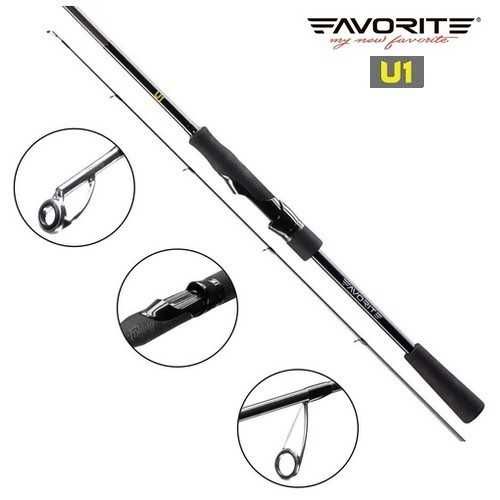 Спиннинги (новые) Favorite U1 в ассорт. Фаворит. Бесплатная доставка!