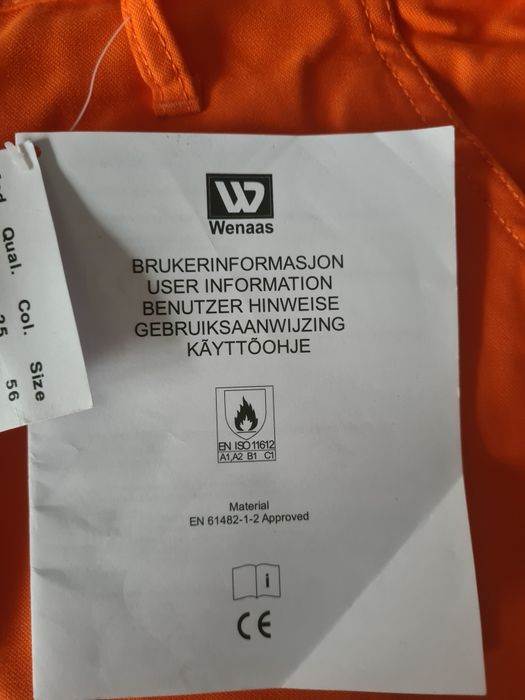 Spodnie robocze Wenaas rozmiar  56