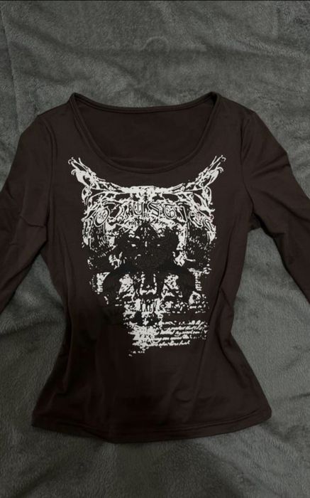 обтягивающий лонгслив