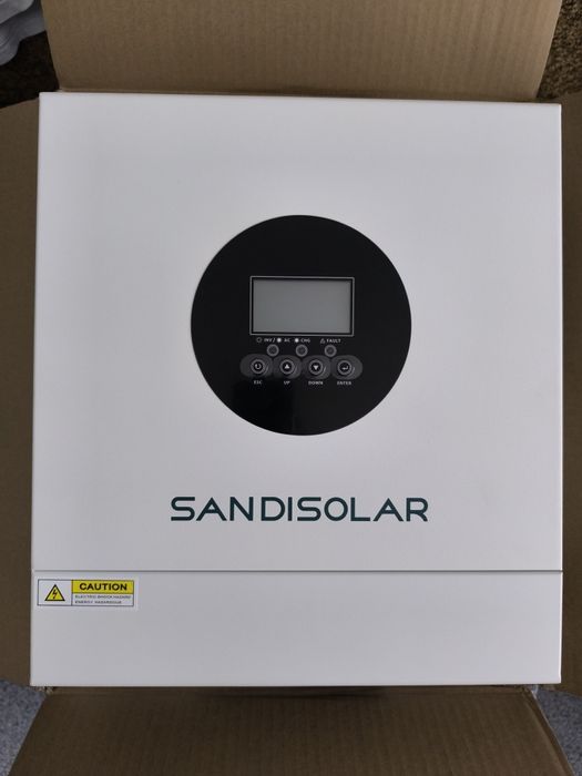 Гібридний інвертор 24в Sandisolar SD-HYM-2442HW 4.2kW wifi
Навантаження до 4.2кв
Батареї 24в
Заряд від мережі до 80а
З вбудованим WiFi модулем