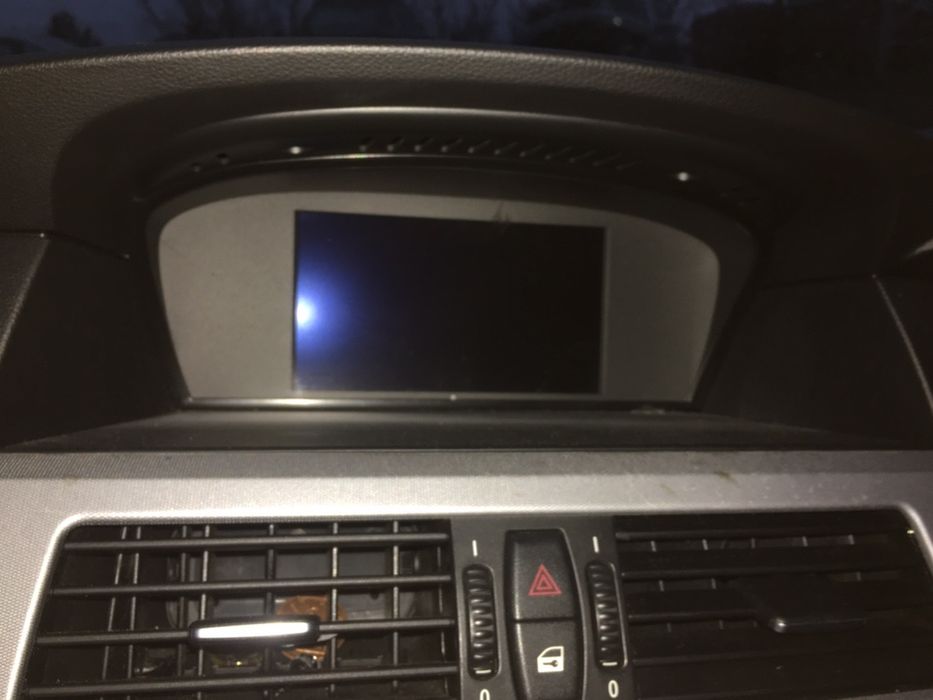 Nawigacja ekran nawigacji monitor wyswietlacz bmw e60 e61