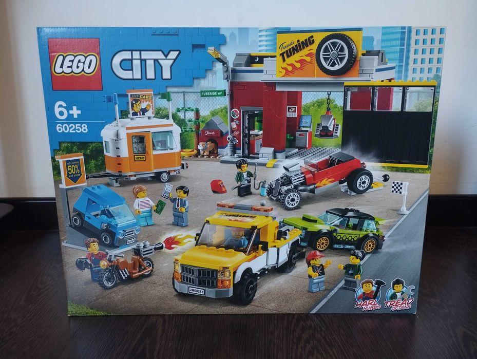 Lego City 60258 Oficina de Tuning Vila Real (Nossa Senhora Da