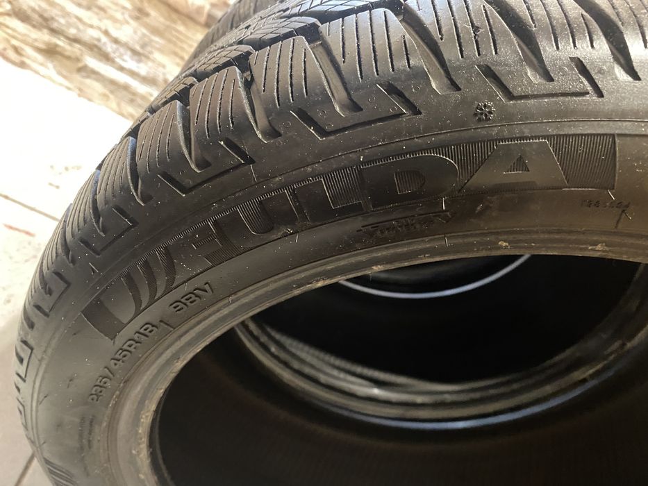 4шт Гума резина зимова зимняя FULDA 235/45/R18 98V зима як НОВА: 16 000 ...